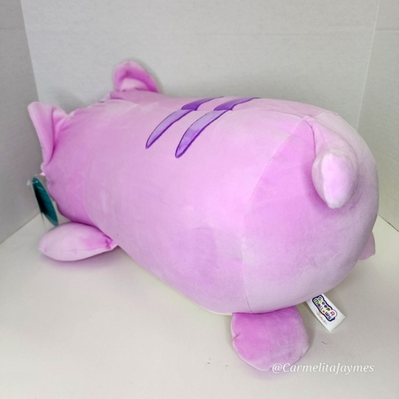 TABITHA 🐈💤 18" Purple Tabby Cat SleepAMallow Original Squishmallow ☆ NWT ☆ - Picture 6 of 11